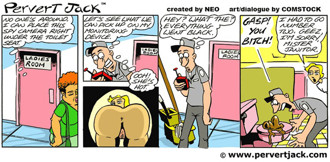 Pervert Jack - Adult Comics Featuring the Misadventures of that Lovable Pervert! - www.pervertjack.com