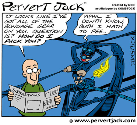 Pervert Jack - Cartoon of the Day - Adult Comics Featuring the Misadventures of that Lovable Pervert! - www.pervertjack.com